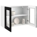 VidaXL Front do zmywarki Kalmar Czarny Dąb 80 x 31 x 60 cm
