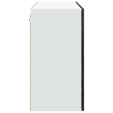 VidaXL Front do zmywarki Kalmar Czarny Dąb 80 x 31 x 60 cm
