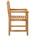VidaXL Ręcznie rzeźbione krzesło róża 2 pcs naturalny 58 x 60 x 90 cm