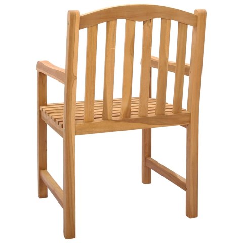VidaXL Ręcznie rzeźbione krzesło róża 2 pcs naturalny 58 x 60 x 90 cm