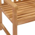 VidaXL Ręcznie rzeźbione krzesło róża 2 pcs naturalny 58 x 60 x 90 cm