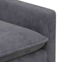 VidaXL Sofa ciemnoszary 156 x 81 x 87,5 cm Poliester