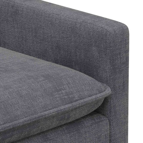 VidaXL Sofa ciemnoszary 156 x 81 x 87,5 cm Poliester