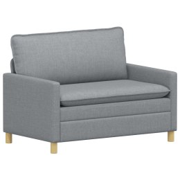 VidaXL Sofa jasnoszary 126 x 81 x 87,5 cm
