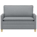 VidaXL Sofa jasnoszary 126 x 81 x 87,5 cm