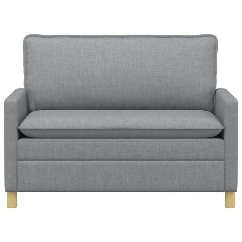 VidaXL Sofa jasnoszary 126 x 81 x 87,5 cm