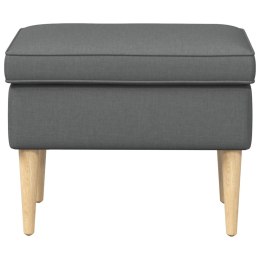VidaXL Stołek na Stopy ciemnoszary 55 x 35 x 41 cm Poliester