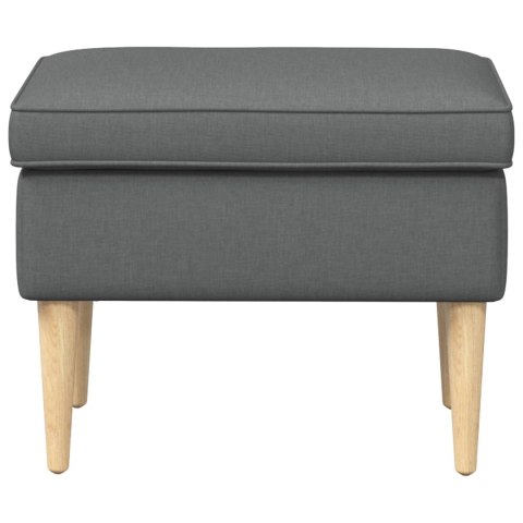 VidaXL Stołek na Stopy ciemnoszary 55 x 35 x 41 cm Poliester