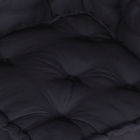 VidaXL 2-osobowa sofa modułowa, antracytowa, 140x70x36, tkanina