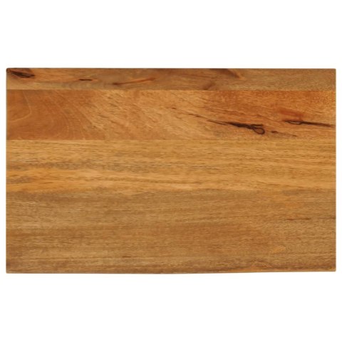 VidaXL Blat stołu z naturalną krawędzią, 50x30x3,8 cm, drewno mango