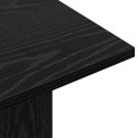VidaXL Konsola Czarny dąb 100 x 30 x 75 cm Drewno inżynieryjne