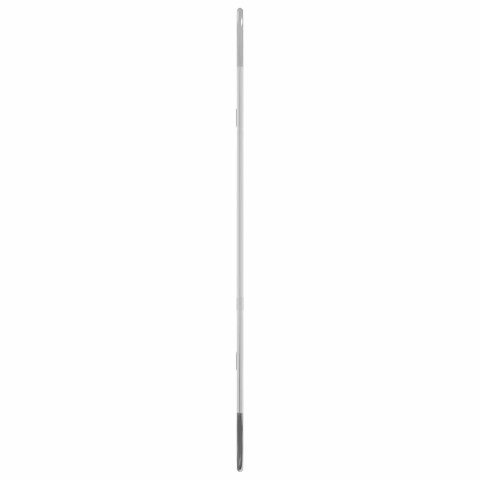 VidaXL Lustro ścienne, srebrne, 60x25 cm, owalne
