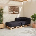 VidaXL Modułowa sofa, antracytowa, 70x70x54, tkanina