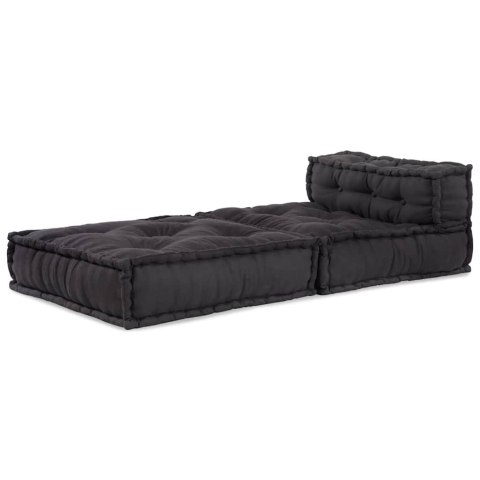 VidaXL Modułowa sofa, antracytowa, 70x70x54, tkanina
