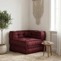 VidaXL Modułowa sofa, bordowy, 70x70x54, materiał