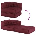 VidaXL Modułowa sofa, bordowy, 70x70x54, materiał
