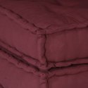 VidaXL Modułowa sofa, bordowy, 70x70x54, materiał