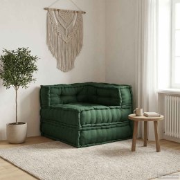 VidaXL Modułowa sofa, zielony, 70x70x54, tkanina