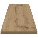 VidaXL Półka na książki 4 pcs Brązowy 100 x 20 x 1,5 cm