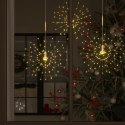 VidaXL Ogrodowa lampka fajerwerkowa, ciepła biel, 20 cm, 140 LED