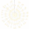 VidaXL Ogrodowa lampka fajerwerkowa, ciepła biel, 20 cm, 140 LED