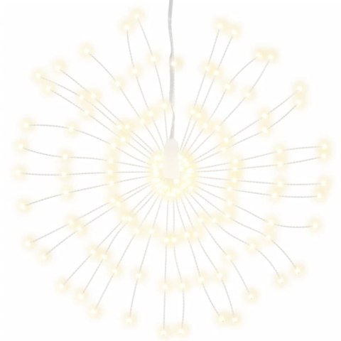 VidaXL Ogrodowa lampka fajerwerkowa, ciepła biel, 20 cm, 140 LED