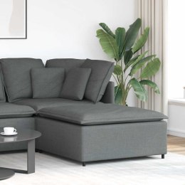 VidaXL Podnóżek do sofy modułowej modułowej Ciemnoszary 100x100x48 cm