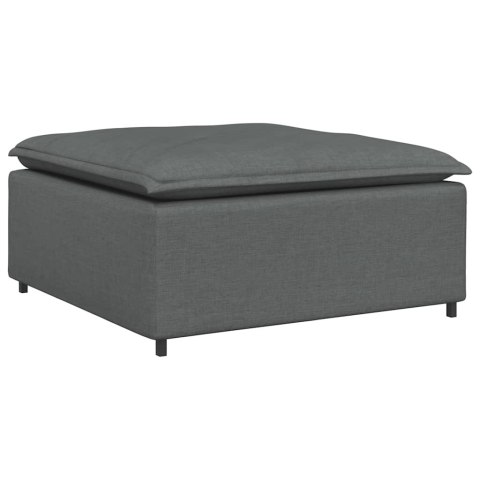 VidaXL Podnóżek do sofy modułowej modułowej Ciemnoszary 100x100x48 cm