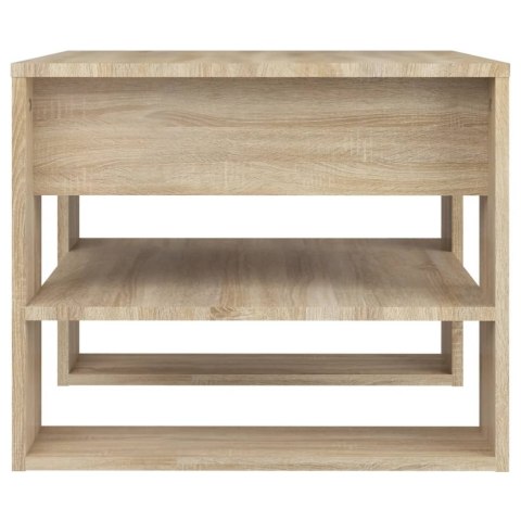 VidaXL Stolik kawowy, dąb sonoma, 55,5x55x45, materiał drewnopochodny