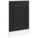 VidaXL Front do zmywarki PORTO Czarny Dąb 45 x 1,5 x 57 cm