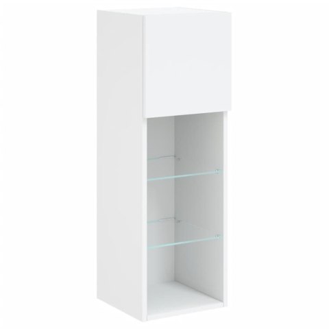 VidaXL 5-częściowy zestaw mebli TV z LED, biały