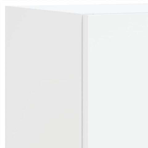 VidaXL 5-częściowy zestaw mebli TV z LED, biały