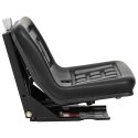 VidaXL Fotel ciągnika z zawieszeniem Czarny 39,5 x 52 x 43 cm