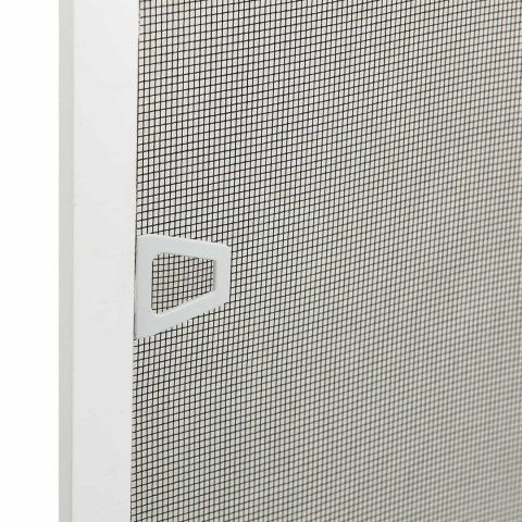 VidaXL Siatka przeciw insektom do okien Biały 130 x 150 cm