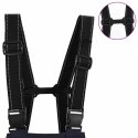 VidaXL Waders z butami Poliester powlekany PVC Rozmiar 41 niebieski