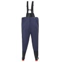 VidaXL Waders z butami Poliester powlekany PVC Rozmiar 45 niebieski