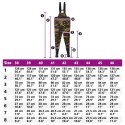VidaXL Waders z butami Poliester powlekany PVC Rozmiar 46 Moro