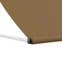 MARKIZA BEŻOWY 100X150CM 180 G / M² OCHRONA PRZED SŁOŃCEM I DESZCZEM
