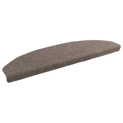 VidaXL Samoprzylepne maty na schody 15 pcs Mokka 80 x 24,5 x 3,5 cm