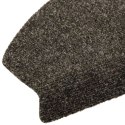 VidaXL Samoprzylepne maty na schody Półokrąg 15 pcs antracytowy