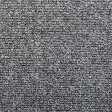 VidaXL Samoprzylepne maty na schody Półokrąg 15 pcs jasnoszary