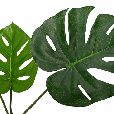 VidaXL Sztuczna Roślina Monstera zielony 70 x 16 x 130 cm