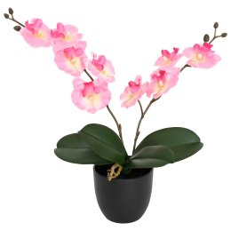 VidaXL Sztuczna Roślina Orchidei różowy 36 x 10 x 30 cm