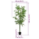 VidaXL Sztuczne Drzewo Bambusa 4 pcs zielony 60 x 18 x 190 cm
