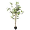 VidaXL Sztuczne Drzewo Bambusa zielony 55 x 16 x 150 cm