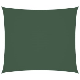 VidaXL Prostokątny żagiel ogrodowy, tkanina Oxford, 2x2,5 m, zielony