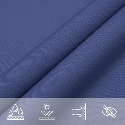 VidaXL Trójkątny żagiel ogrodowy, tkanina Oxford, 2,5x2,5x3,5 m