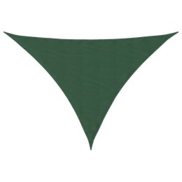 VidaXL Trójkątny żagiel ogrodowy, tkanina Oxford, 2,5x2,5x3,5m, zieleń