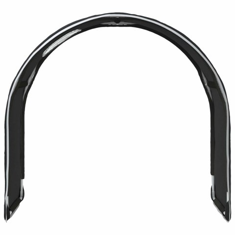 VidaXL Tunel do łóżka 2 pcs Czarny 211 x 52,5 x 2 cm Poliester