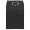 VidaXL Tunel do łóżka 2 pcs Czarny 211 x 52,5 x 2 cm Poliester